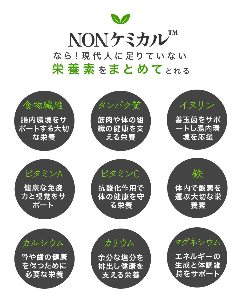 NONケミカル™サプリメント/ モリンガ × キクイモ - ニシジマ農園